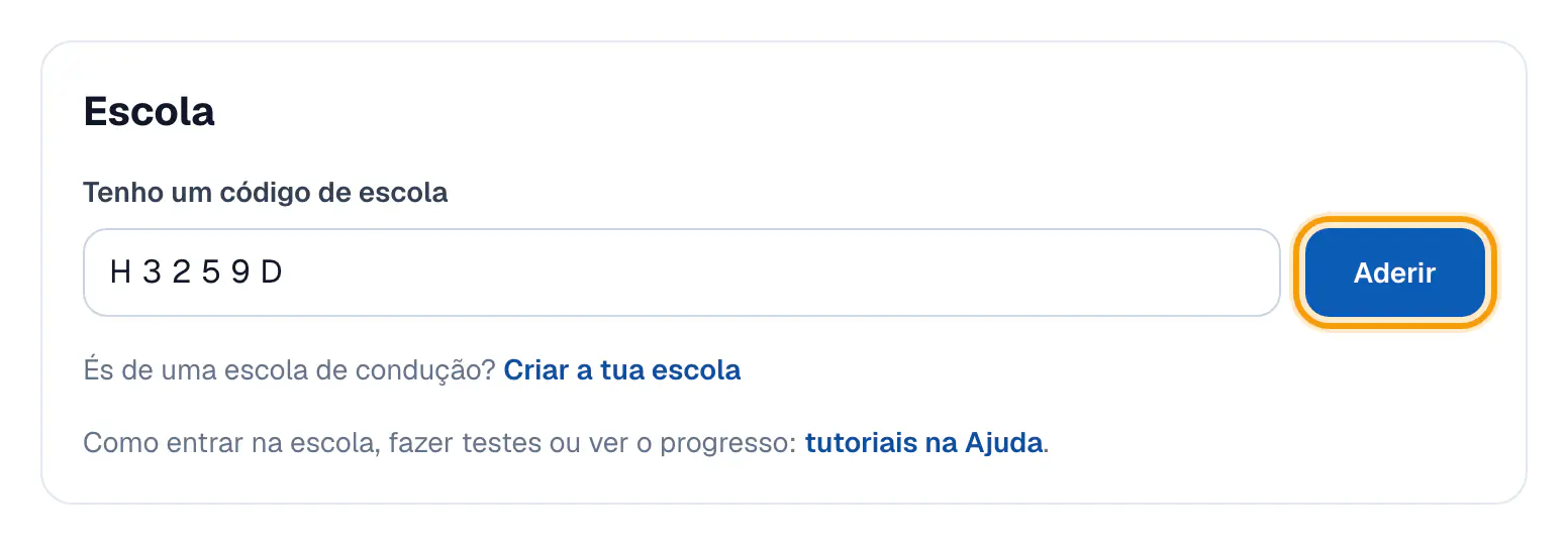 Passo 2: Escreve o código da escola
