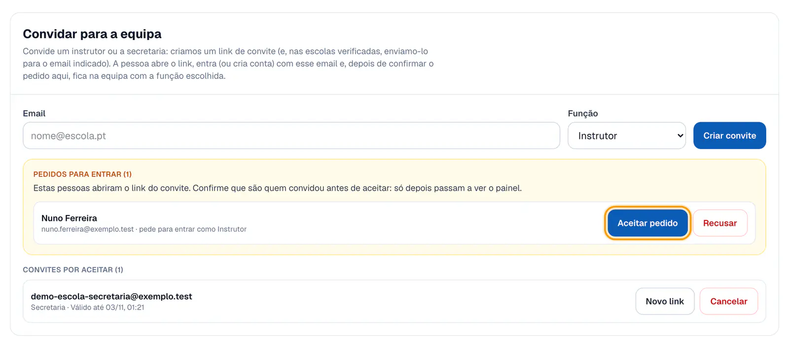 Passo 4: Confirma o pedido